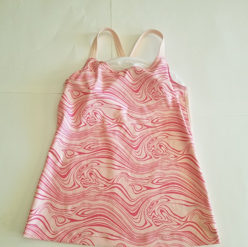Xsersion Workout Pink gym tank top Shirt Sz M